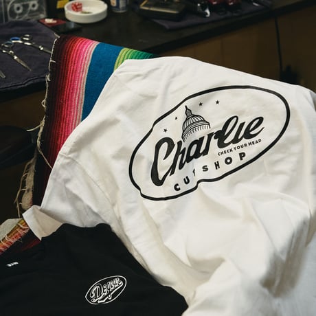DOGEAR × CHARLIE Tee (Black)