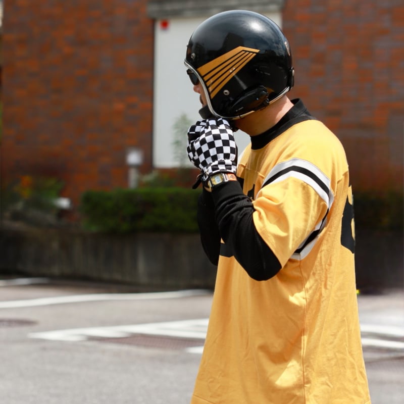 Schott レザー グローブ 手袋 M ワンスター イエロー Schott レザー