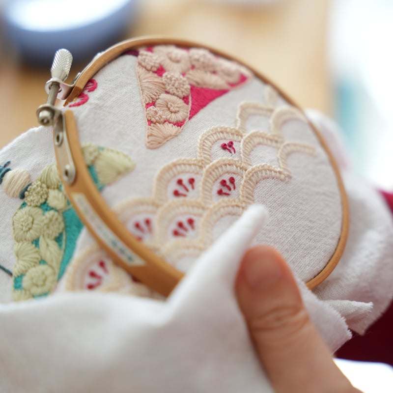 刺繍キット】おひなさま | K.omono