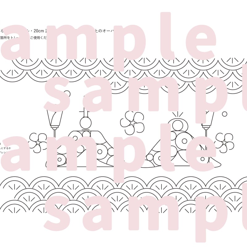 刺繍キット】おひなさま | K.omono