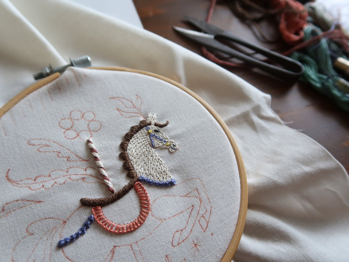 刺繍キット】ESSOR-メリーゴーランド | K.omono