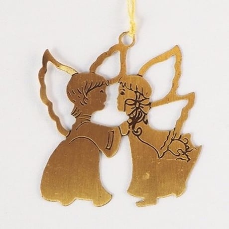 クリスマスオーナメント　2人の天使