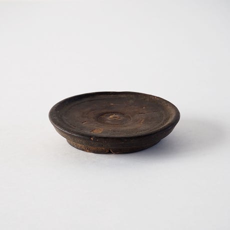 no980-A　韓国の木製茶托