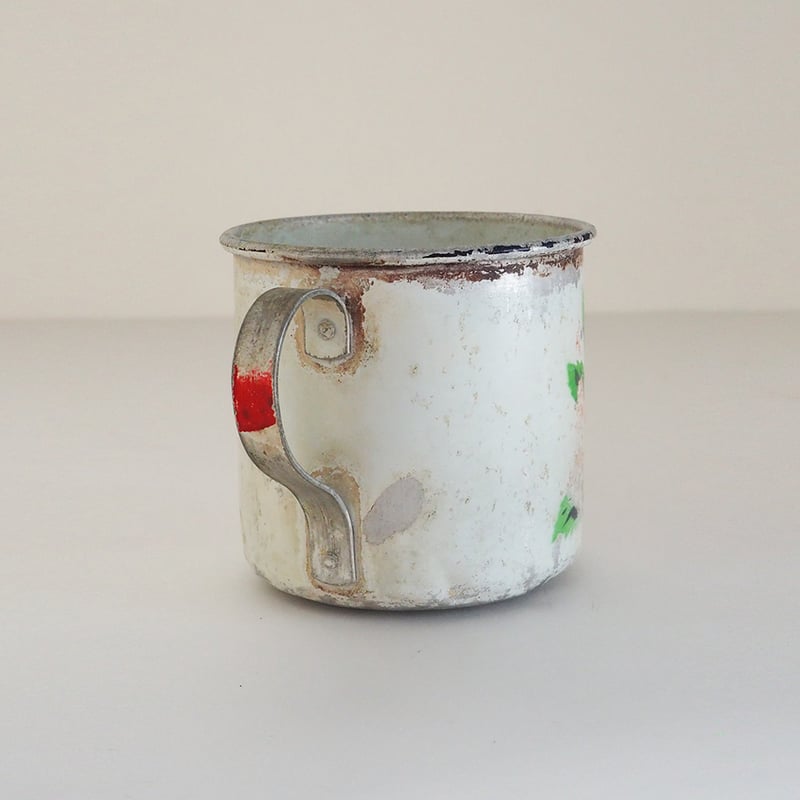 1061-K-3 喜喜ホーローマグ | 古道具店 呱々