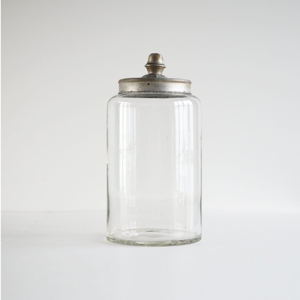 古道具　ガラス瓶　蓋付き 薬瓶 ガラス瓶 小瓶 蓋付瓶 ガラス 古道具Antique Sam's Collection