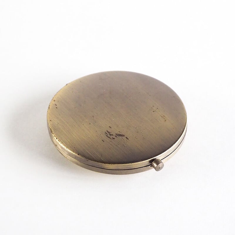 no1010-13 真鍮のコンパクトミラー | 古道具店 呱々