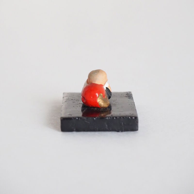 no916 豆人形 昼寝の一休さん | 古道具店 呱々