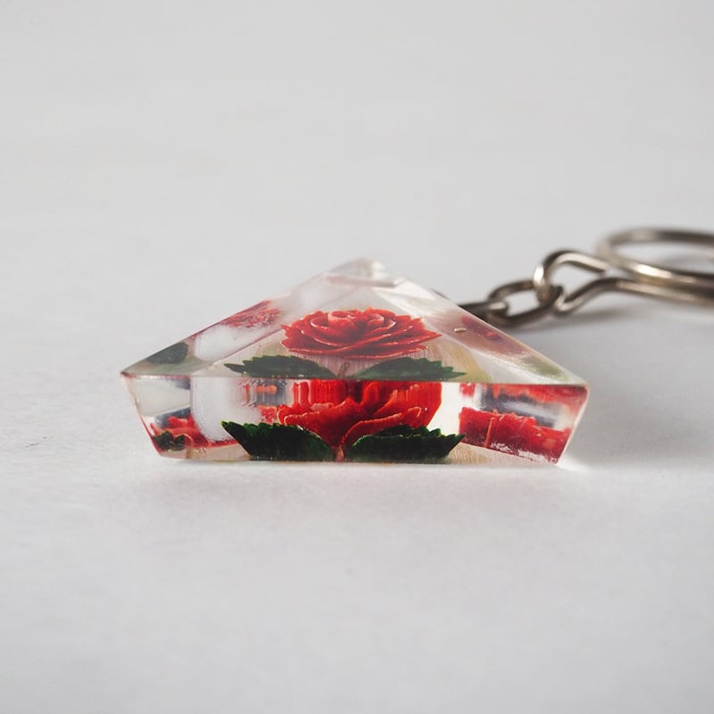 no1061-Z-3 バラのキーホルダー | 古道具店 呱々