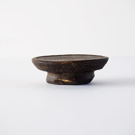 no980-C　韓国の木製茶托