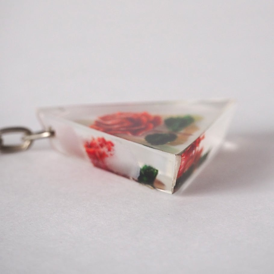 no1061-Z-3 バラのキーホルダー | 古道具店 呱々 no1061-Z-3 バラのキーホルダー | 古道具店 呱々