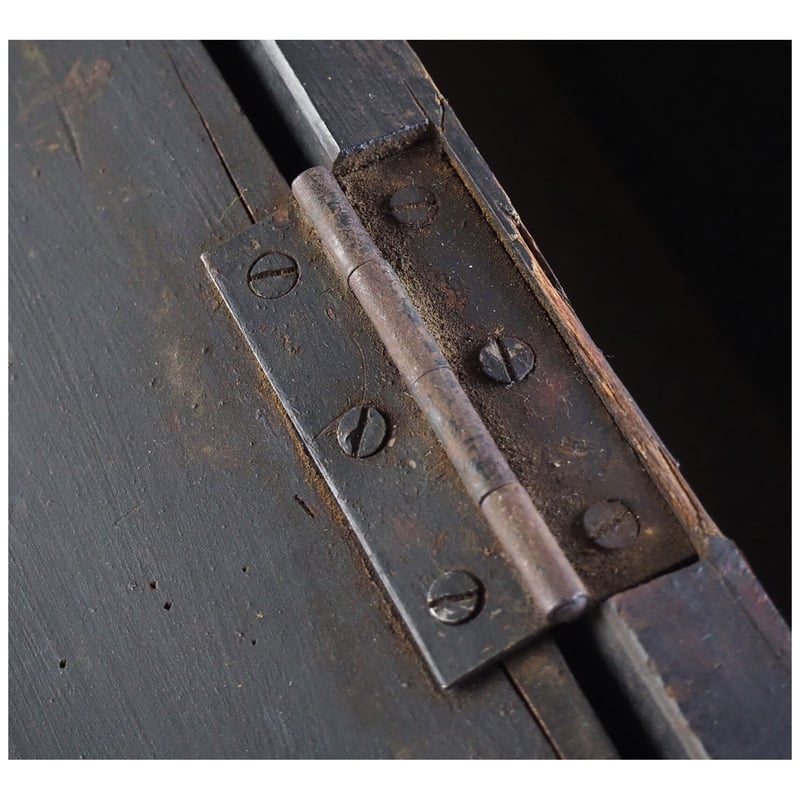 江戸前期 古信楽 菓子器 木箱付 幅約19㎝ 東Y7-0820①