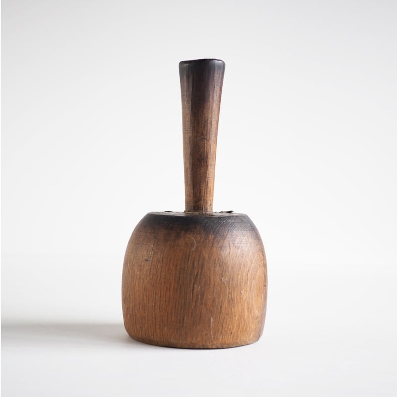 木　古道具　古民家　うさぎ杵？　杵　脱穀　砧？　棍棒 no867 藁ウチ棒 | 古道具店 呱々