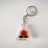 no1061-Z-3　　バラのキーホルダー