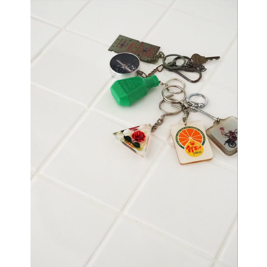 no1061-Z-3 バラのキーホルダー | 古道具店 呱々