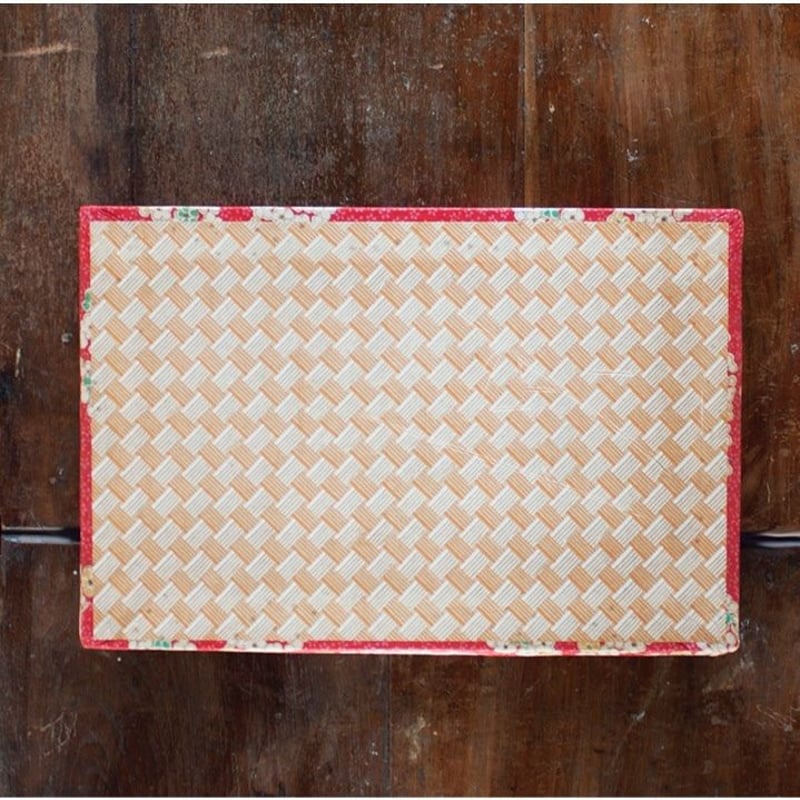 no492-a レトロ模様のアイロン台 | 古道具店 呱々