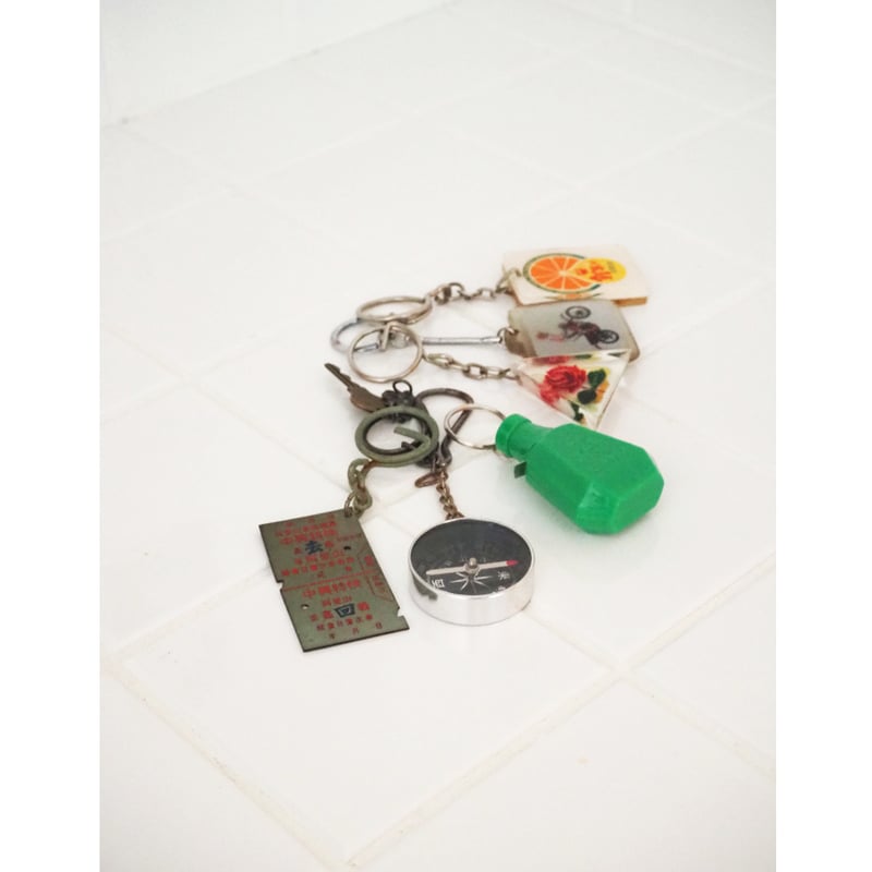 no1061-Z-3 バラのキーホルダー | 古道具店 呱々