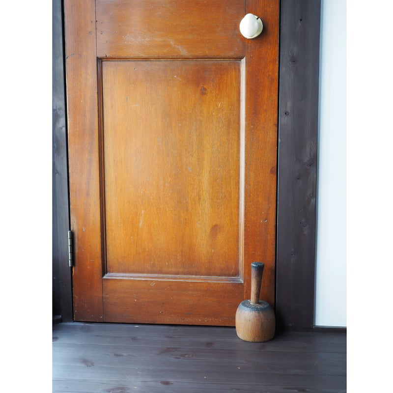 珍品 古い竹製 のし棒と入れ物 古民家 古道具 日本 アンティーク 麺棒 no867 藁ウチ棒 | 古道具店 呱々