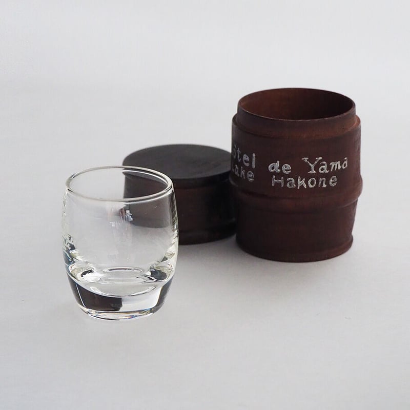 1000-2 レトロオミヤゲ 山のホテルのグラス | 古道具店 呱々