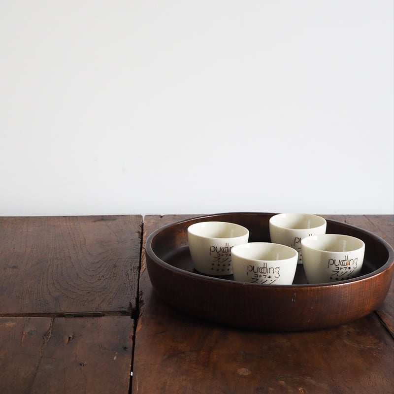 no1074 昭和レトロなプリンカップ | 古道具店 呱々