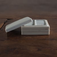 no863　四角の絵具皿