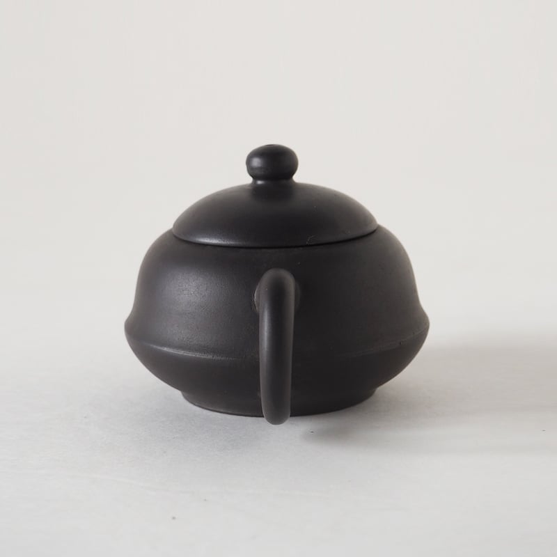 中国古玩 唐物 紫砂 王東石製 東石在銘 急須 横幅12.7㎝ 中国