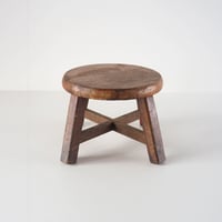 no1173-8　台湾の木の椅子