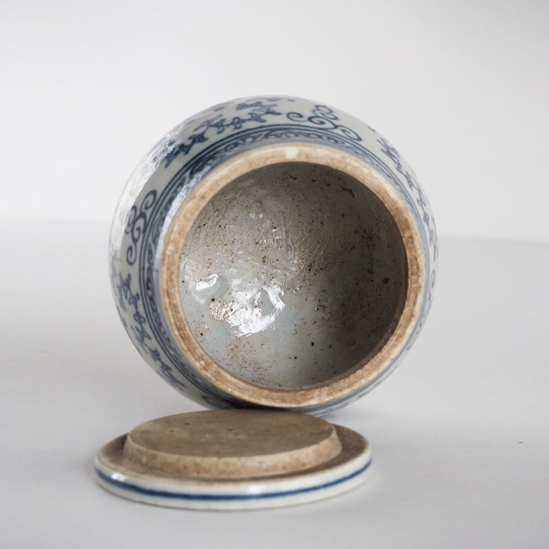 no1010-24 台湾の双喜ツボ | 古道具店 呱々