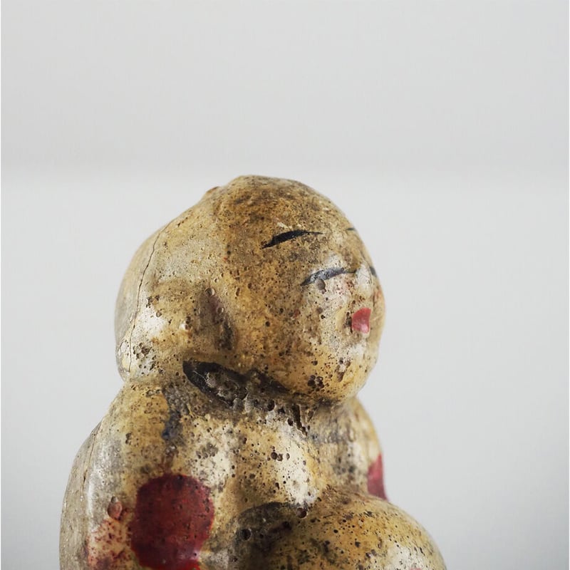 no922 土人形 布袋さん | 古道具店 呱々