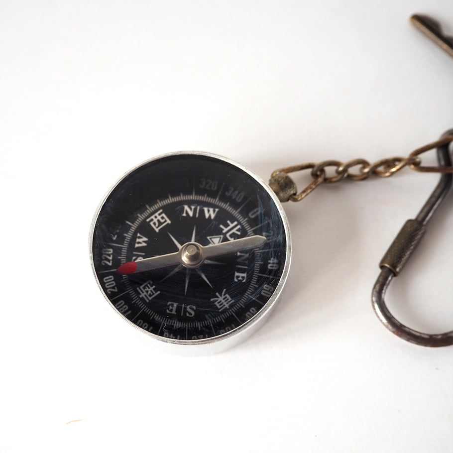 no1061-Z-5 台湾の方位磁石キーホルダー | 古道具店 呱々