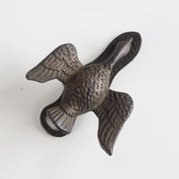 no1010-4　鉄の鳥クリップ