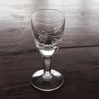 no308  葡萄のミニグラス