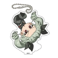 うきうきアクリルキーホルダー2way　アンチョビ