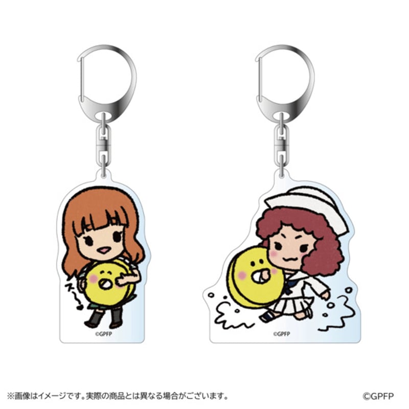 ガールズ＆パンツァー 最終章 アクリルキーホルダー2種セット 沙織