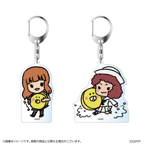ガールズ＆パンツァー 最終章 アクリルキーホルダー2種セット 沙織