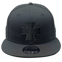 NEW ERA キャップ ９FIFTY 黒森峰女学園 ブラック×ブラックモデル