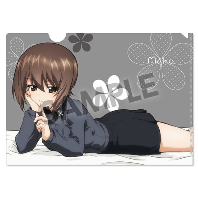 ガールズ&パンツァー　ガルパン　新規入会　限定　クリアファイル　西住みほ　秋山 ガールズ&パンツァー ガルパン 新規入会 限定 クリアファイル 西