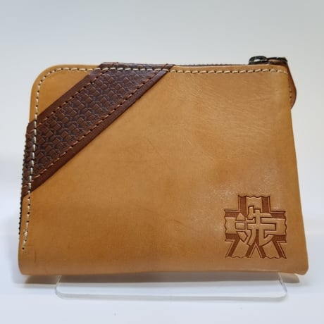 ガールズ&パンツァー最終章 革財布 長財布 MGSABLE パイソン 長財布 ギャルソン 本革 小銭入れが大きく開く