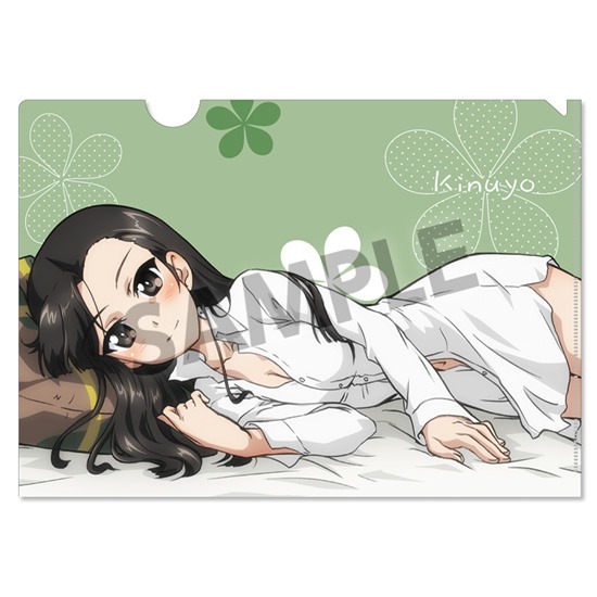 クリアファイルセット 西絹代 添い寝 ver. | 大洗ガルパンギャラリー