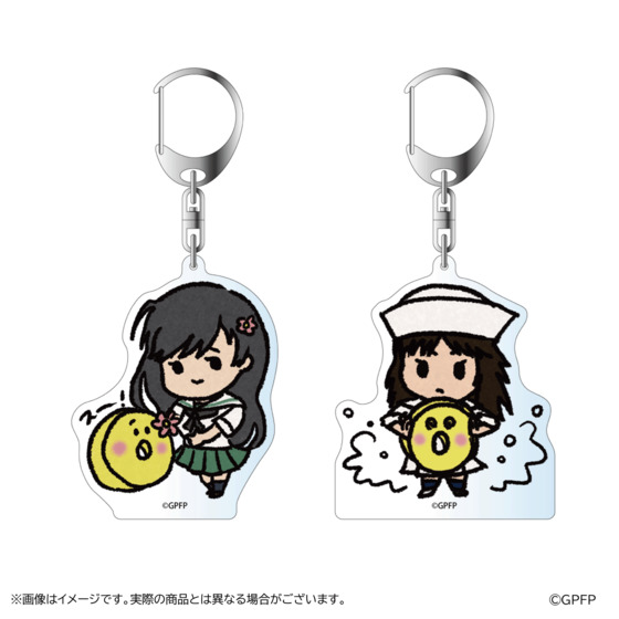 ガールズ＆パンツァー 最終章 アクリルキーホルダー2種セット 華