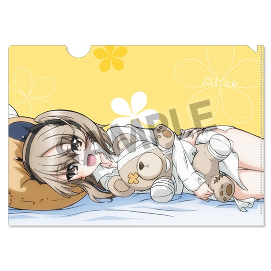 ガールズ＆パンツァー 　島田愛里寿　クリアファイル　額装 クリアファイルセット 島田愛里寿 添い寝 ver. | 大洗ガルパン