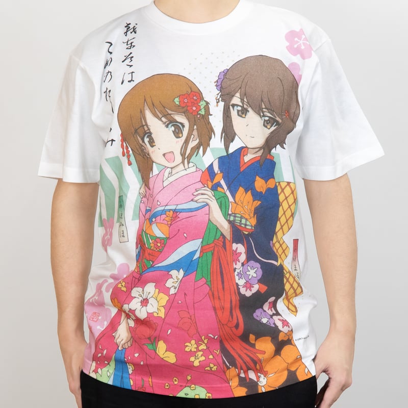 大洗美人姉妹図西住みほ・まほ フルグラフィックTシャツ | 大洗ガル