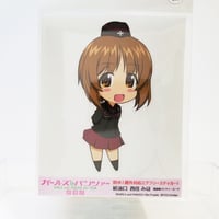 給油口ステッカー　西住みほ　黒森峰パンツァースーツ