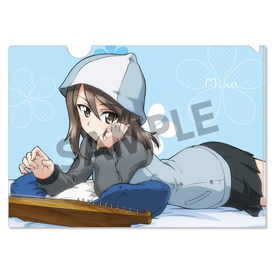 クリアファイルセット ミカ 添い寝 ver. | 大洗ガルパンギャラリー