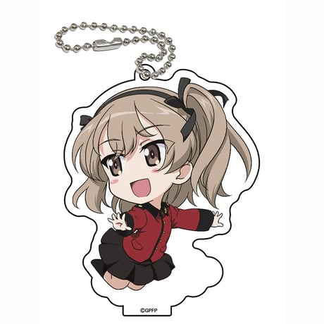 ガールズ&パンツァー　キーホルダーセット19個【新品未開封品】 ネコポス配送） ガルパン グッズ アクリルキーホルダー ガールズ
