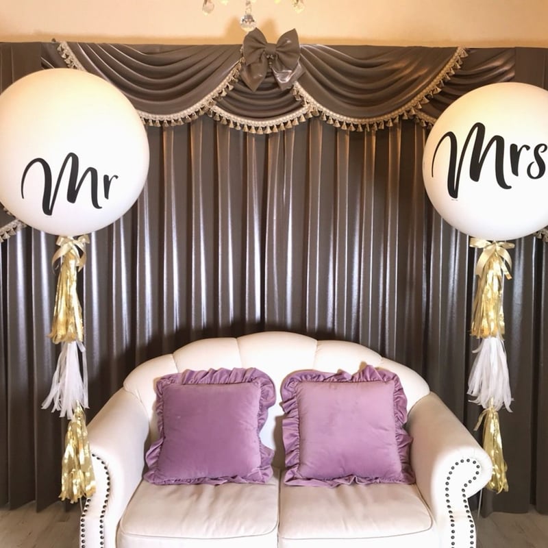 結婚式 フリンジバルーン 高砂 ウェルカムスペース