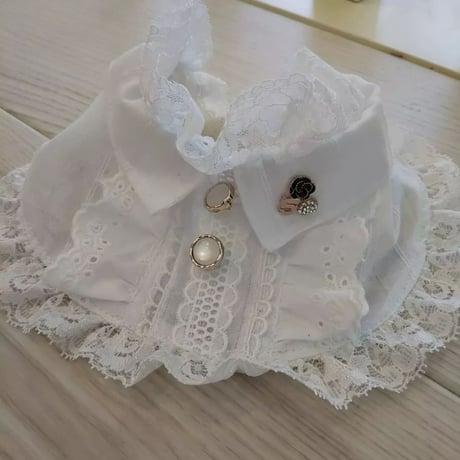 襟付きショートケープ＾＾