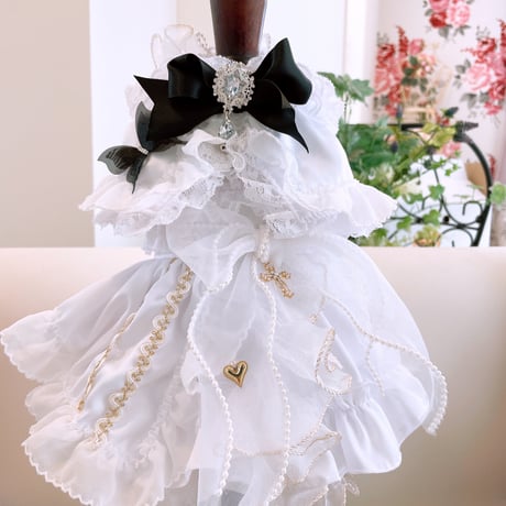サテンボレロ風ケープ