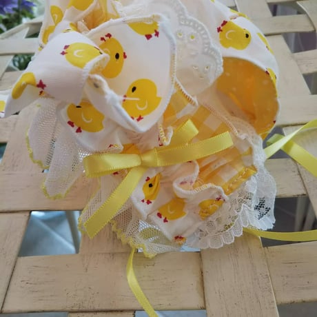 かわいいフリルレースのお帽子＾＾