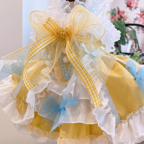 たんぽぽ色春ワンピ＾＾