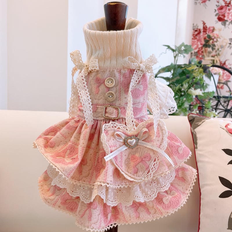 クロシェ柄ハートワンピ＾＾ | Pule.Jam First